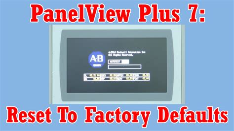 Image result for PanelView Plus 7 Fatal Error