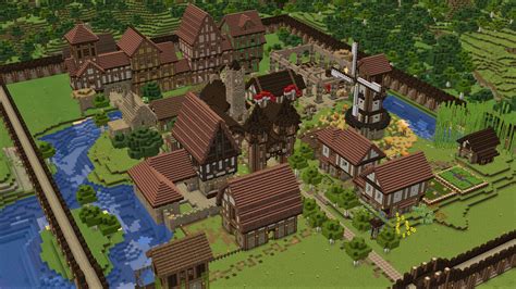 Image result for Medieval Village Minecraft Tutorial
