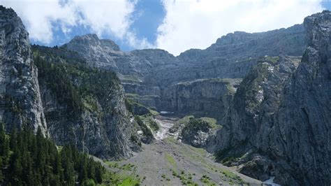 Wallpaper rocks, slope, valley, grass hd, picture, image
