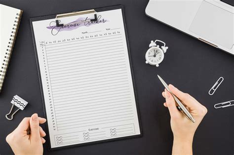 Monthly Exercise Log Printable 的图像结果