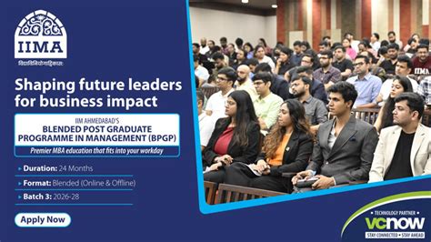 IIM Ahmedabad's blended post graduate programme in management (BPGP ...