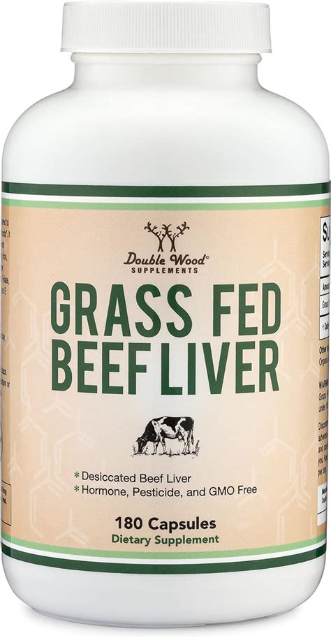 Buy BEEF LIVER S (1,000MG OF GRASS FED, DESICCATED BEEF LIVER PER ...