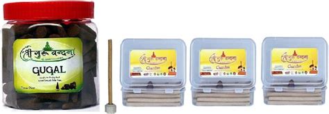 Shree guru vandana Dhoop v agarbatti GUGGUL DHOOP SMALL 60 CONES/3BOX ...
