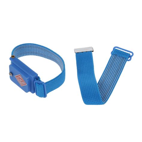 Blue Wireless Adjustable Elastic Antistatic Wrist ... – Grandado