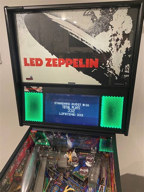 Image result for LED Zeppelin Pinball Machine