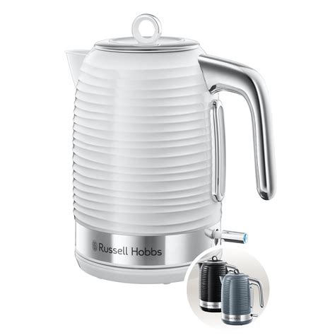 Russell Hobbs Inspire 1.7 Litre 2400 Watt Kettle with High Gloss Frame ...