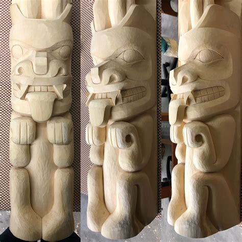 Bear Totem Pole