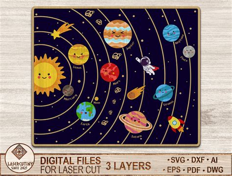 Solar System Puzzles Printable 的图像结果