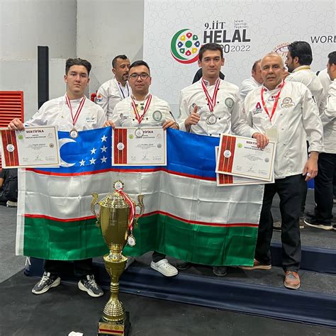 Uzbek chefs snatch two silver medals and one bronze medal at World ...