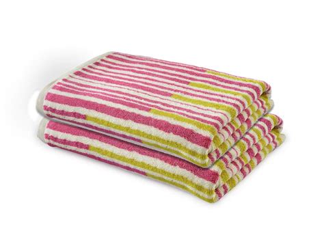 LABHAM Essentials Cotton Yarn Dyed Jacquard Bath Towel 550GSM (75 cm x ...