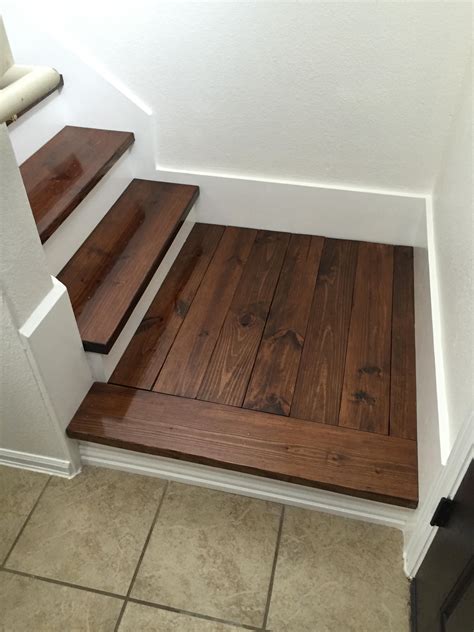 Wood Stairs Renovation: From Carpet to Modern Charm