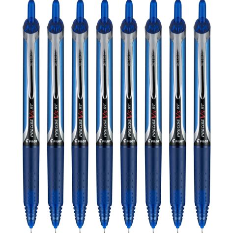 Pilot, Precise V5 RT Refillable & Retractable Rolling Ball Pens, Extra ...