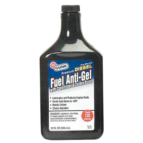 MOTOR MEDIC Gunk Diesel Fuel Anti-Gel 32 oz 1 pk in the Car Additives ...