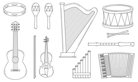 Image result for String Instruments Drawing