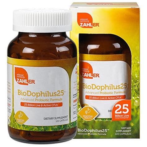 Buy Zahler Biodophilus, Advanced Probiotic Supplement, Promotes ...