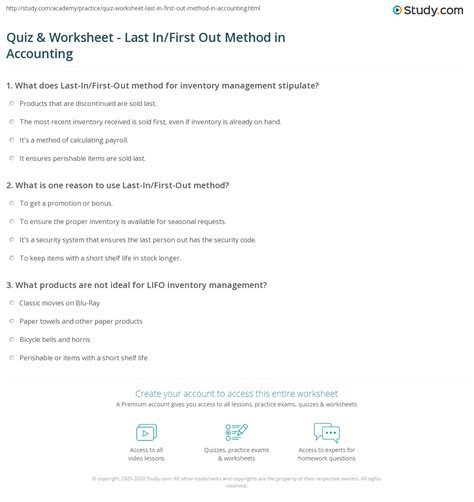 Image result for First in First Out Accounting