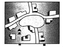 Study the given diagram carefully and answer the questions that follow ...