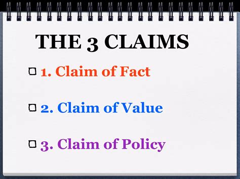 The 3 Claims | KEY