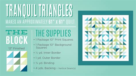 Tranquil Triangles Tutorial 的图像结果