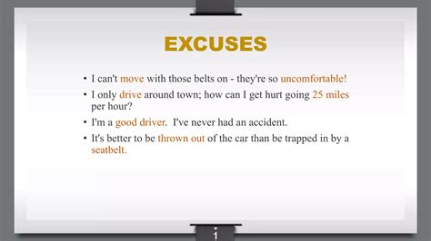 Seat belt presentation | PPTX