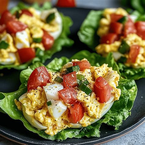 BLT Egg Salad Lettuce Wraps: A Fresh and Healthy Twist on a Classic ...