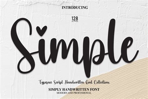Image result for Simple Script Font