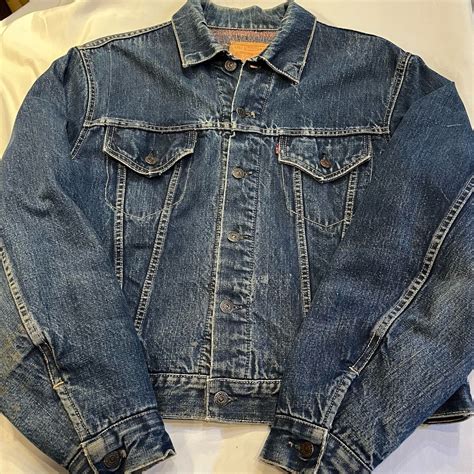 60s vintage levis 70505 0317 big E 3rd リーバイス ヴィンテージ ジージャン | 旅する古着屋 ドッ ...