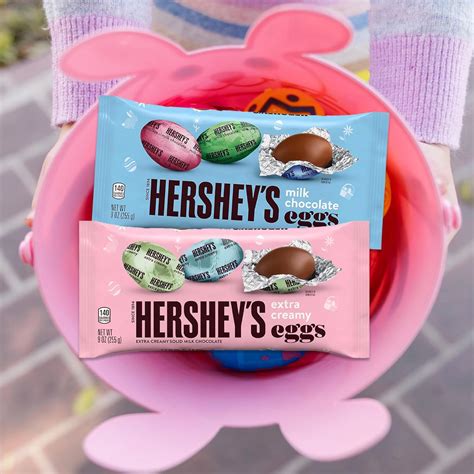 Snackivore Hershey Easter Egg Candy Milk Chocolate and Creamy India | Ubuy