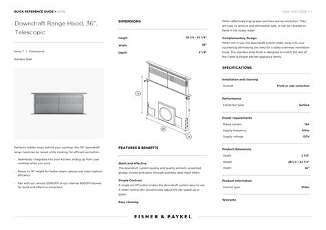 Downdraft Range Hood Australia at Lois Lumpkin blog