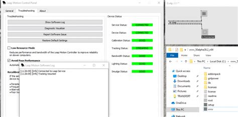 Leap Pack | vvvv beta contributions