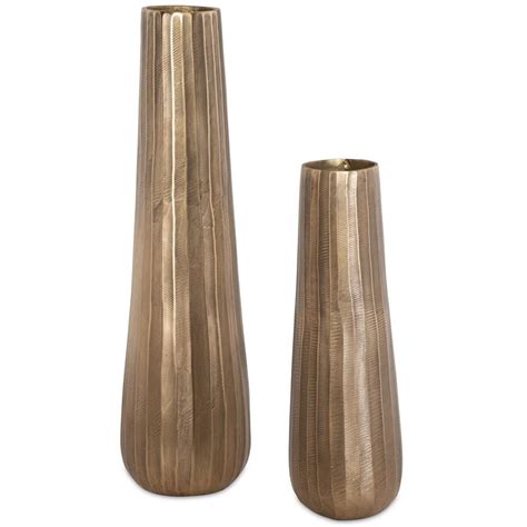 Vertiforge, Vases, Gold, Set of 2 - High Fashion Home