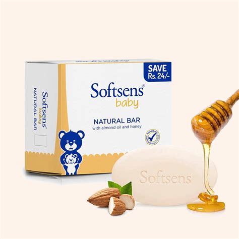 Natural Baby Bar Soap (100g x 3 Multipack) – Softsens Baby India