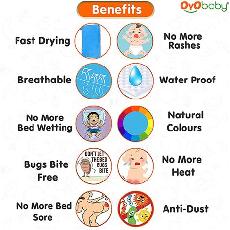 Buy OYO BABY WATERPROOF BED PROTECTOR BABY DRY SHEET MEDIUM PEACH (70 ...