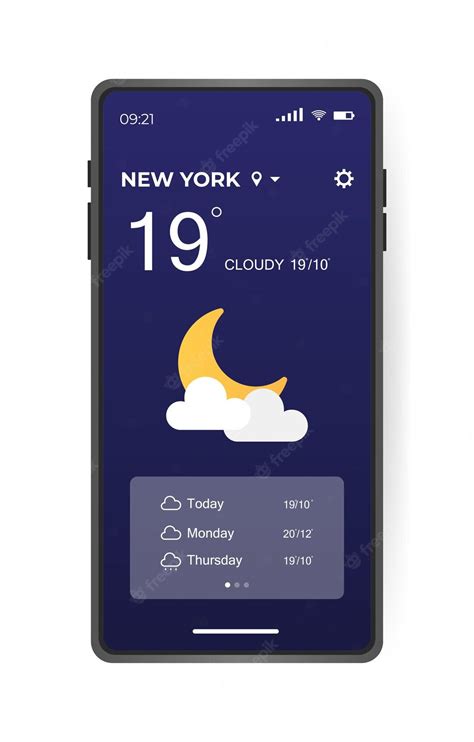 Image result for Modern Weather App GUI Python