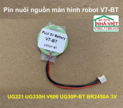 Pin nuôi nguồn Fuji V7-BT V7-BAT UG221 UG330H V606 UG30P-BT BR2450A 3V ...