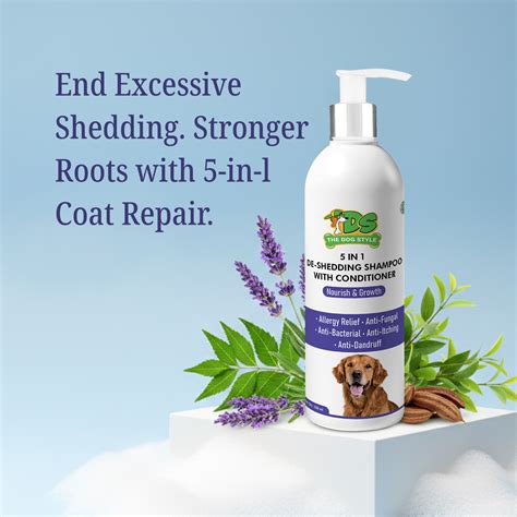 The Dog Style 5-in-1 De-Shedding & Conditioning Shampoo (250ml)