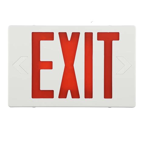 SPECTSUN 1 Pack Led Red Exit Light /Exit Emergency Light/Fire Exit Sign ...