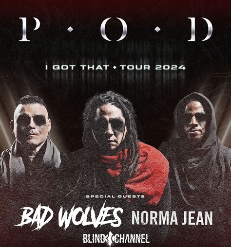 P.O.D: I Got That Tour (San Antonio) Tickets at Vibes Event Center in ...