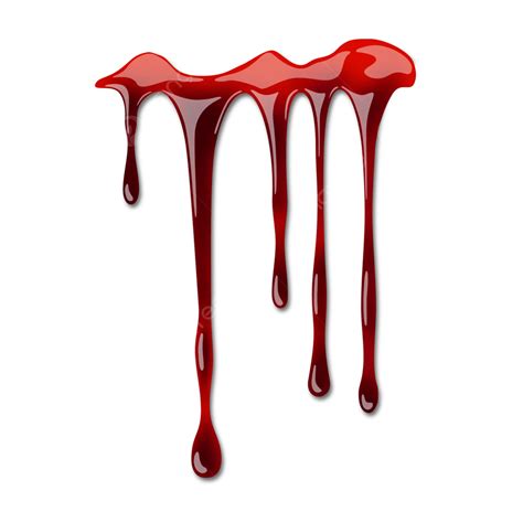 Realistic Blood Dripping Element Vector, Realistic, Blood, Element PNG ...