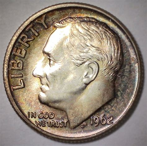 1962 Dimes UNC | Coin Talk