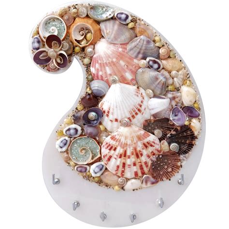 Buy Super Drool Real Shells Enamled Key Holder Online at Low Prices in ...