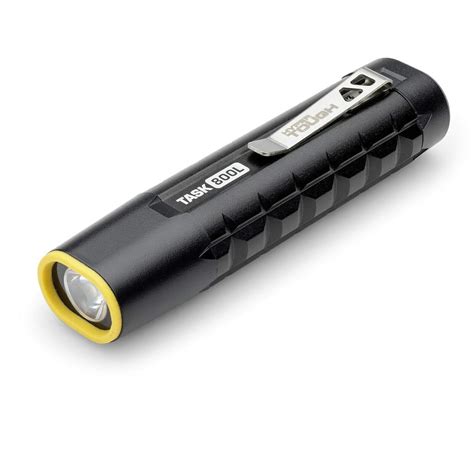 Hyper Tough 800 Lumens RECHARGEABLE LED FLASHLIGHT Task Light LITHIUM ...
