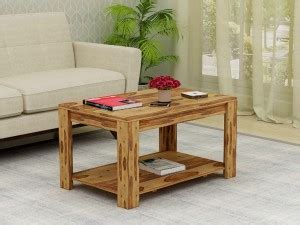 Wood Mania Solid Wood Coffee Table Price in India - Buy Wood Mania ...