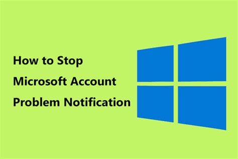 Microsoft Account Problem Notification 的图像结果