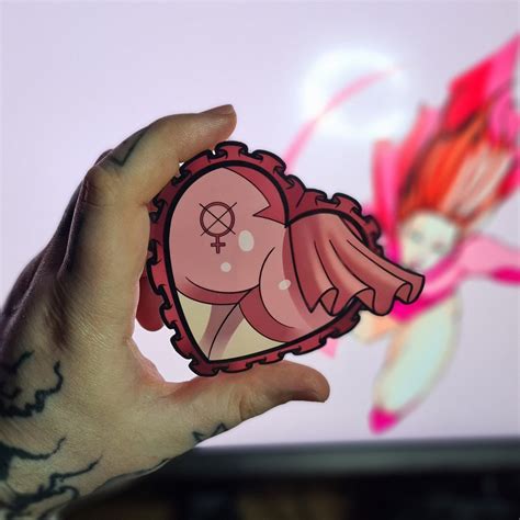 Invincible Atom Eve Booty Heart Sticker - Etsy