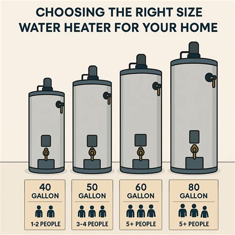 Choosing the Right Size Water Heater for Your Home | Applause Plumbing ...