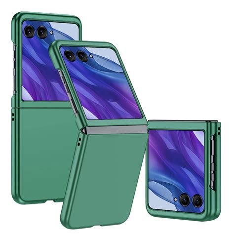 Maska(futrola) Flip za Motorola Razr 50 Ultra tamno zelena - Mob-Shop