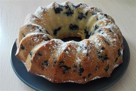 Рецепт самого вкусного черничного кекса - На пенсии