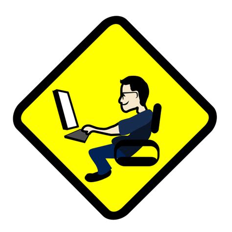 Image result for Computer with Warning Sign Vector