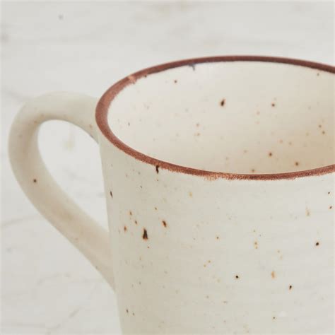 Buy Corsica Marshmallow Stoneware Ribbed Mug - 320ml from Corsica by ...